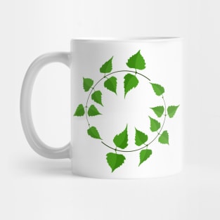 thin birch twigs Mug